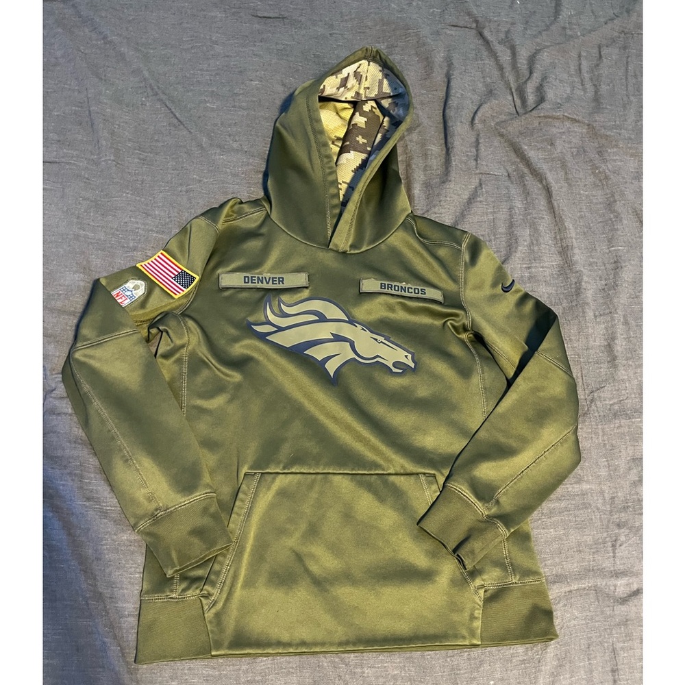 nike denver broncos hoodie sweatshirt